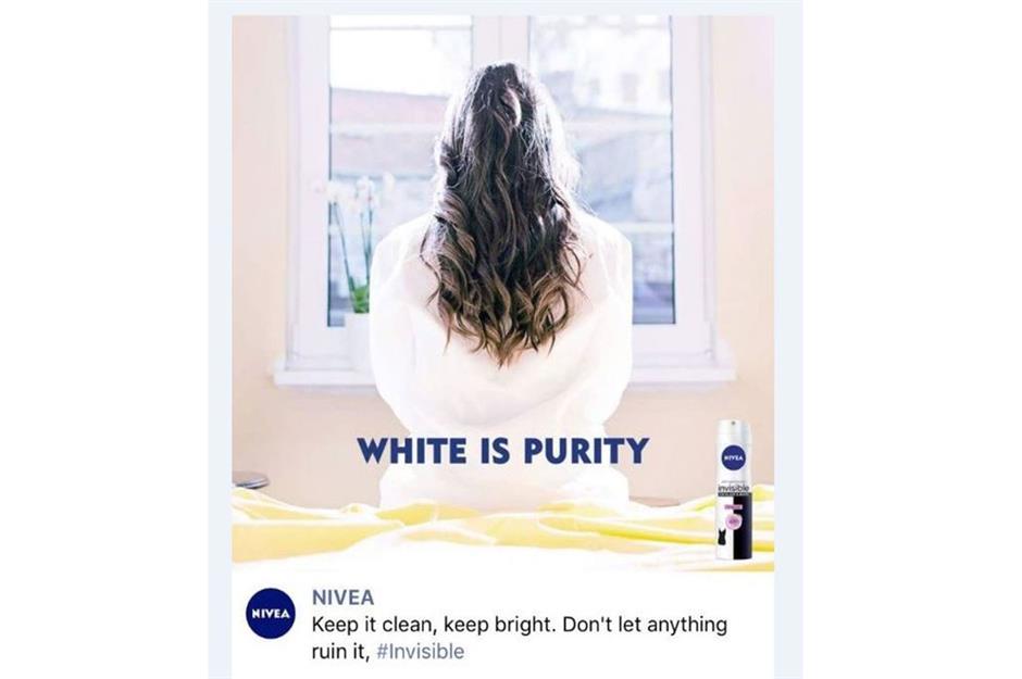 Nivea's "White is Purity" ad scandal