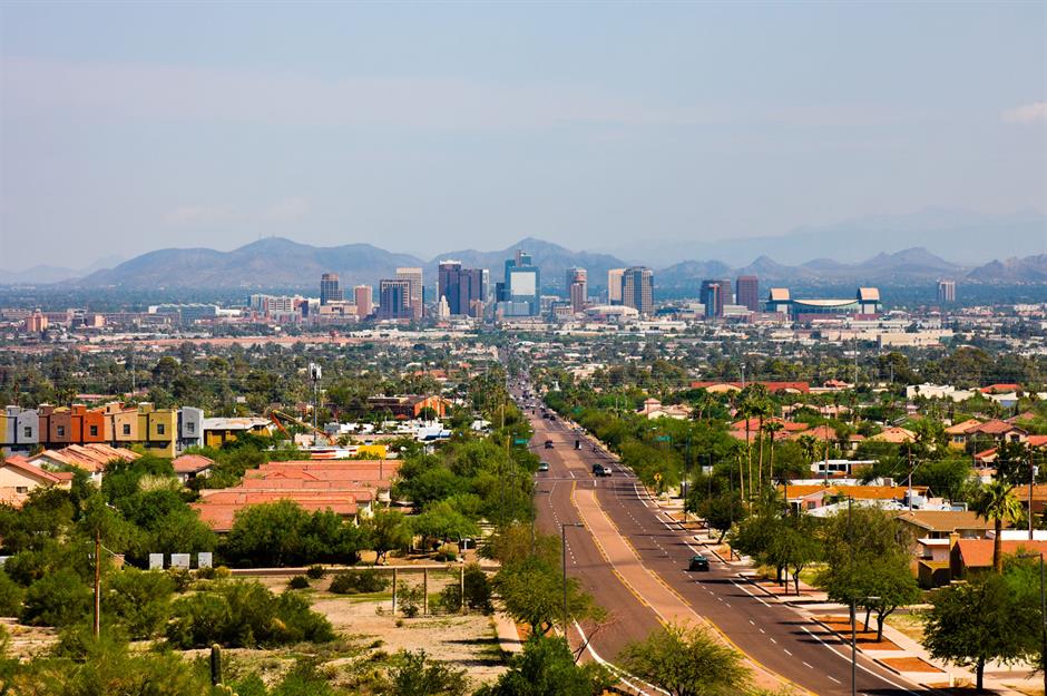 16. Arizona, overall state tax rate: 9.52%