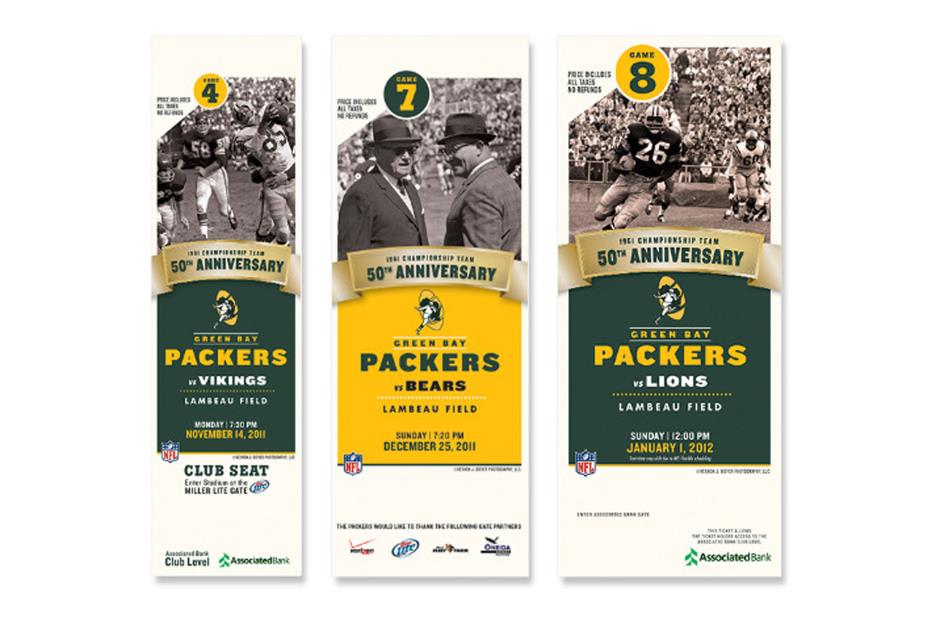 Green Bay Packers season ticket: 30+ years