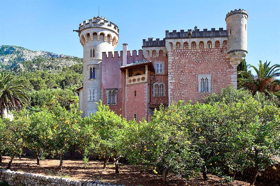 Fairytale castle, Mallorca, Spain: £2.6 million ($3.1m)