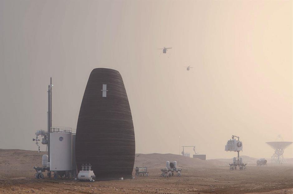 Revealed what homes on Mars could actually look like