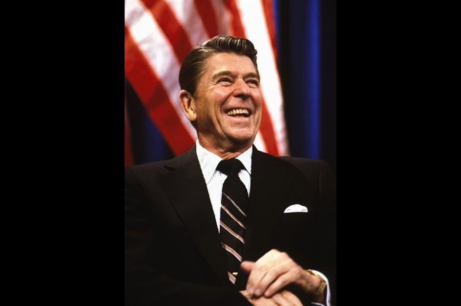 Ronald Reagan: radio announcer, actor, TV host, politician
