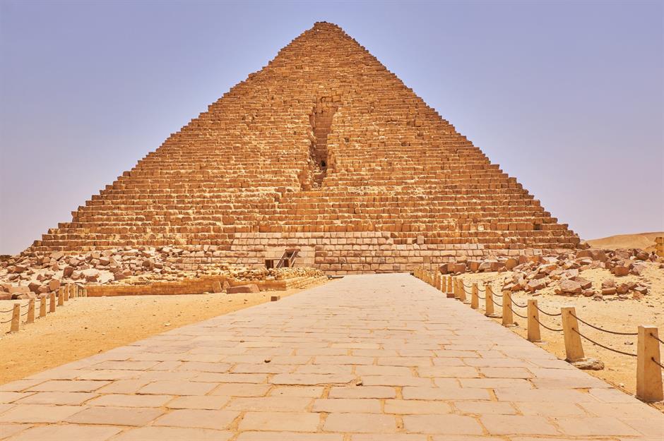 Pyramid of Menkaure, Giza Plateau, Cairo
