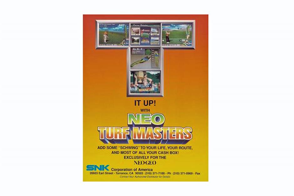 Neo Turf Masters (SNK) for Neo Geo AES, 1996: up to $10,000 (£7.2k)