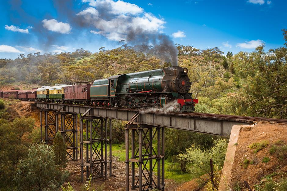 best railway journeys australia