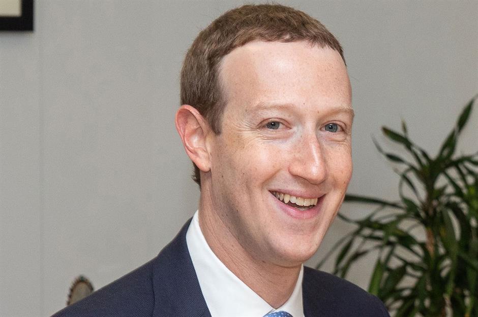 Mark Zuckerberg: up $76 billion (£54.6bn)