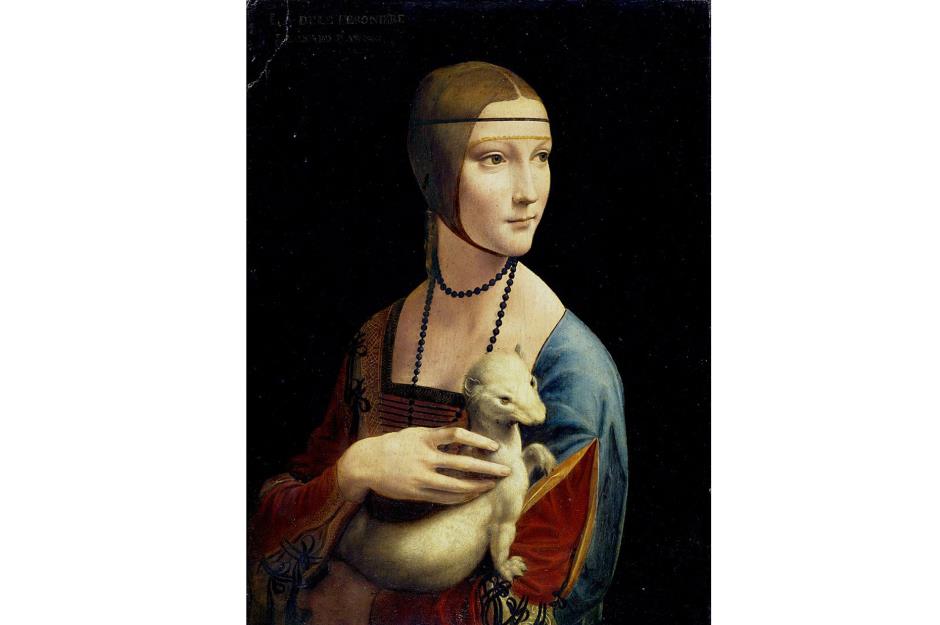 Lady with an Ermine by Leonardo Da Vinci