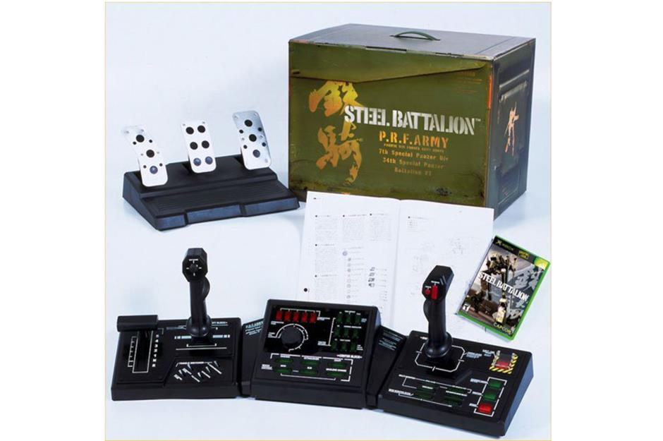 Steel Battalion (Capcom) for Microsoft Xbox, 2002: up to $400 (£290)