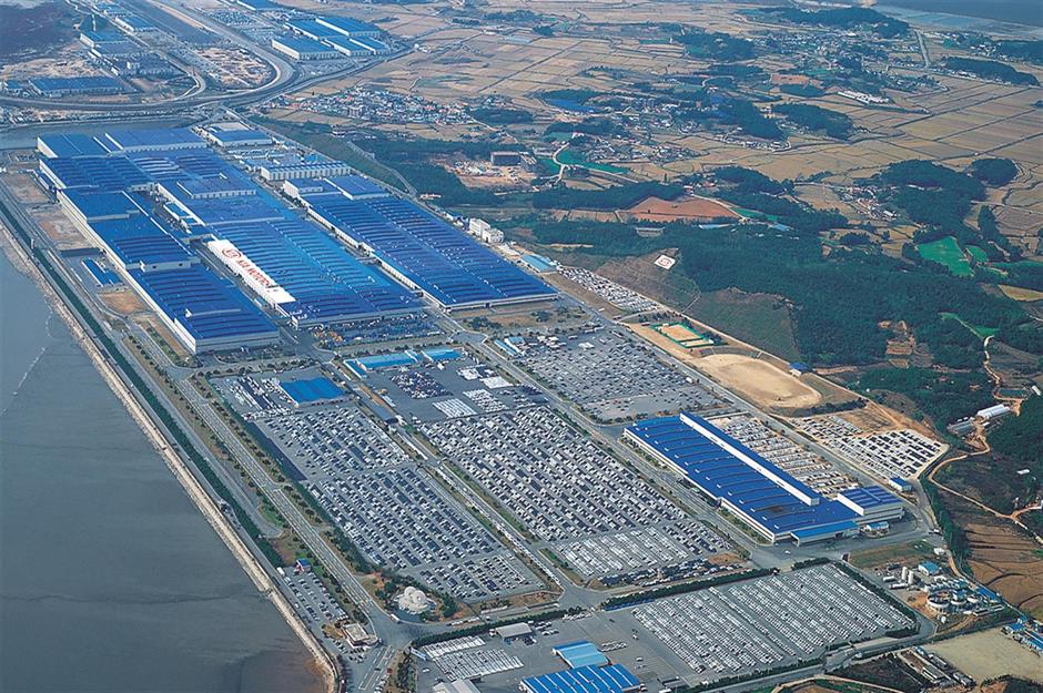 Kia Hwaseong Plant, South Korea: 35 million square feet (3.3 million square metres)