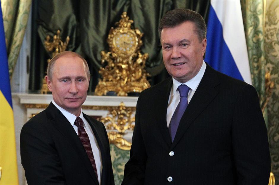 Viktor Ianoukovitch, Ukraine : jusqu’à 92,8 milliards de dollars (88,7 Mds €)