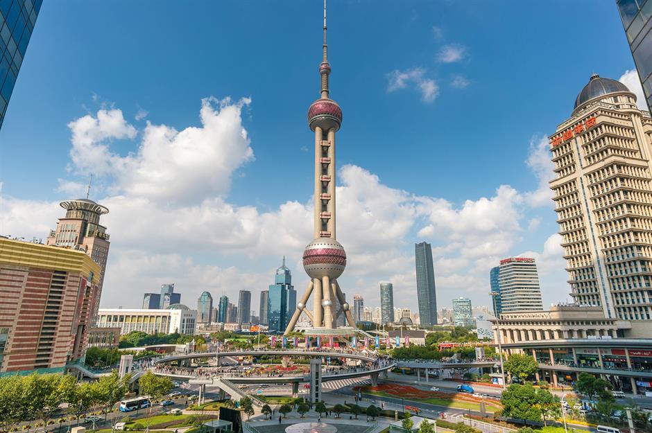 Das Meisterwerk: Oriental Pearl Tower, Shanghai, China