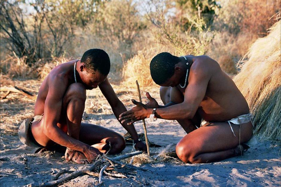 Hunter-gatherer in late 20th-century Botswana: six hours a day, 130 days a year