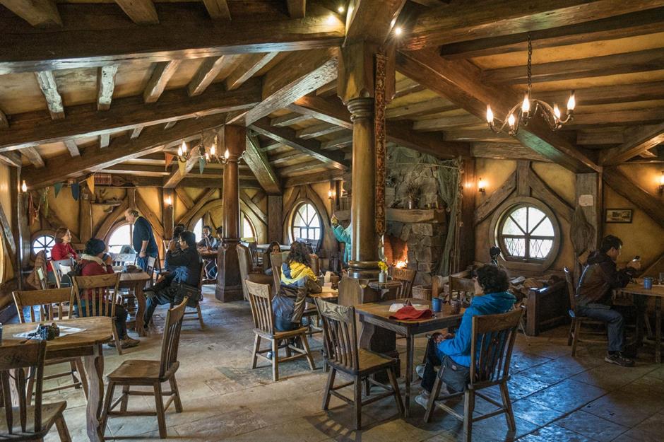 Das echte Hobbit-Haus, Matama, Neuseeland