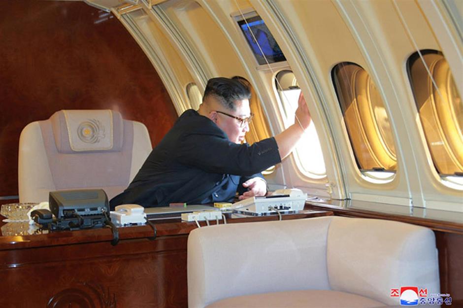 Der Privatjet von Kim Jong-un