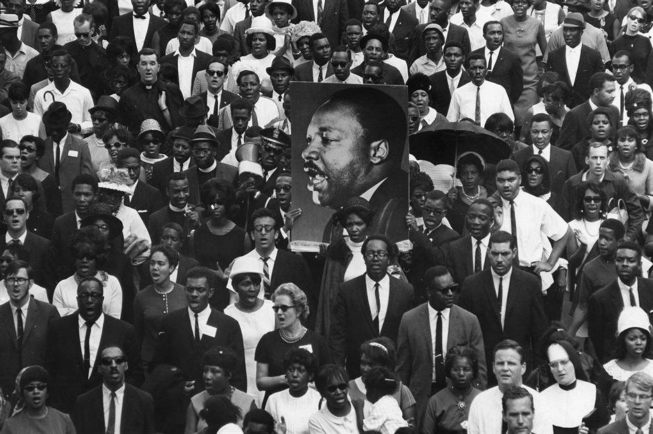 1968: Riots after Martin Luther King Jr is assassinated