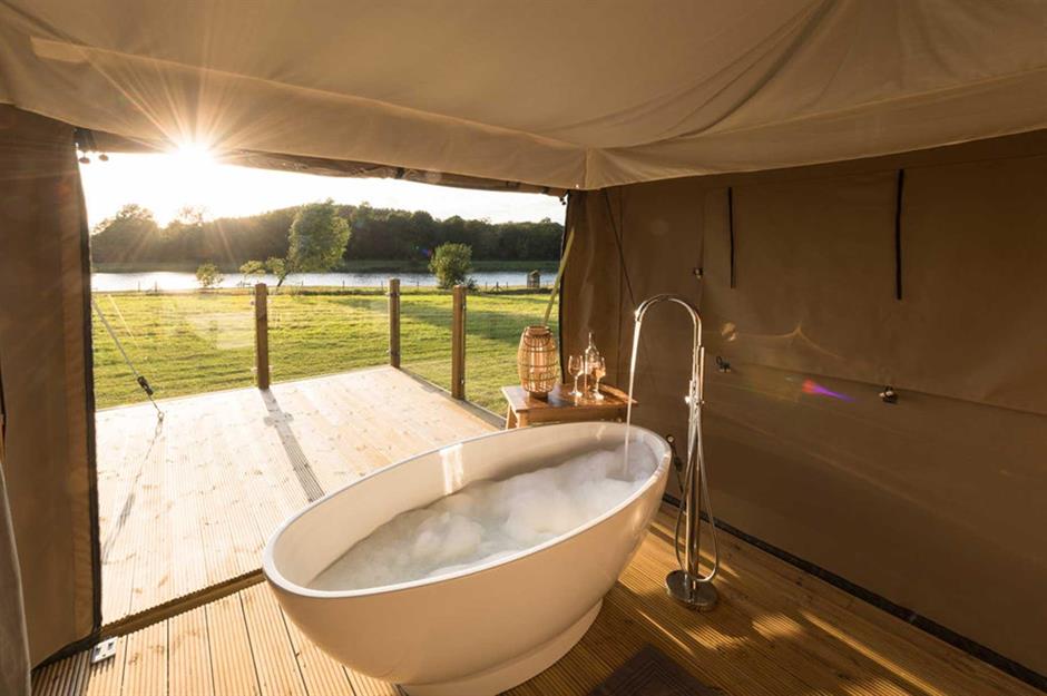 Camping doesn't mean back-to-basics