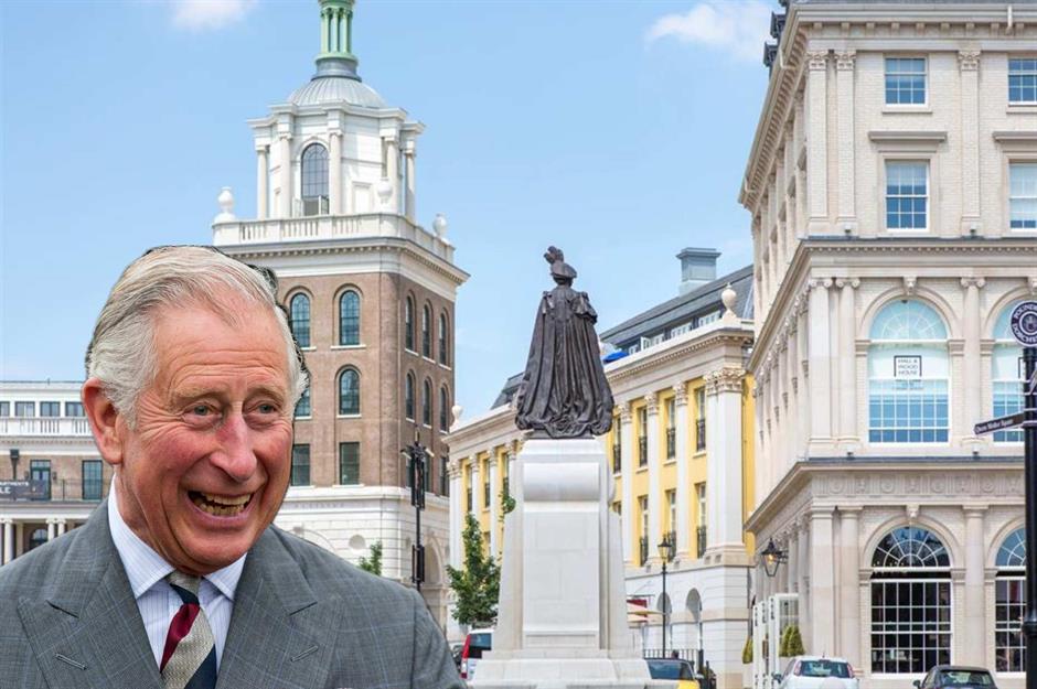 The King's ideal town of the future