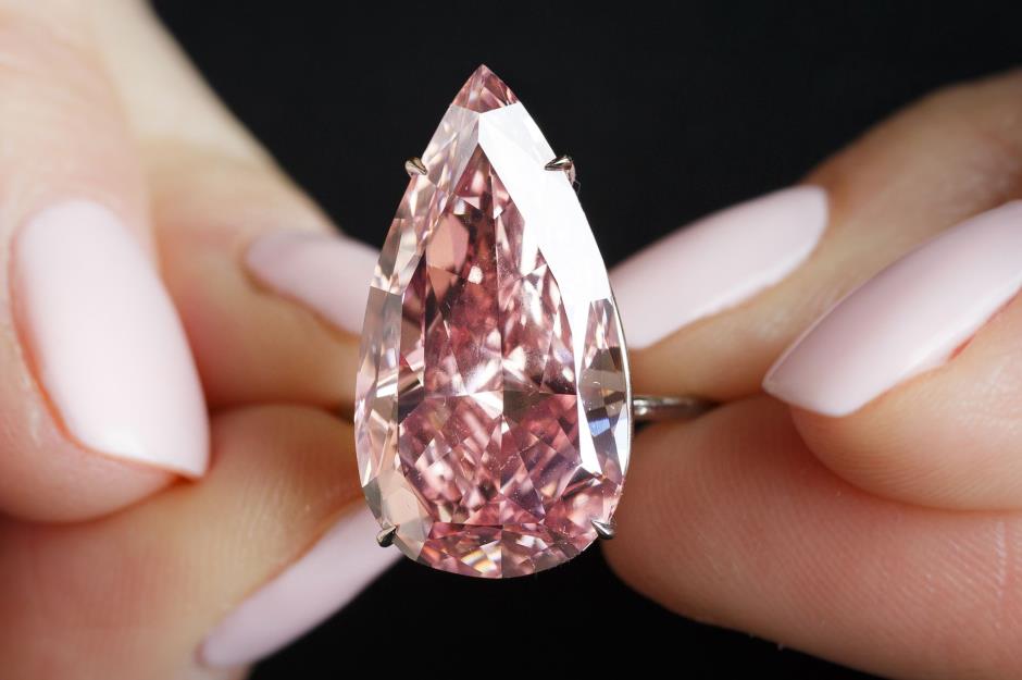 Unique Pink Diamond: $38.6 million (£31.8m)