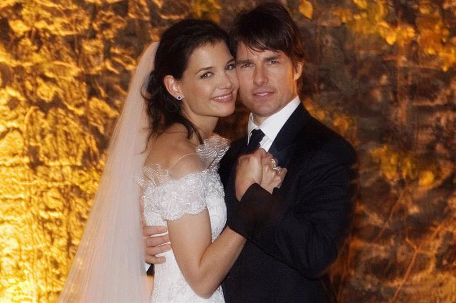 Tom Cruise and Katie Holmes, $2 million (£1.1m) 
