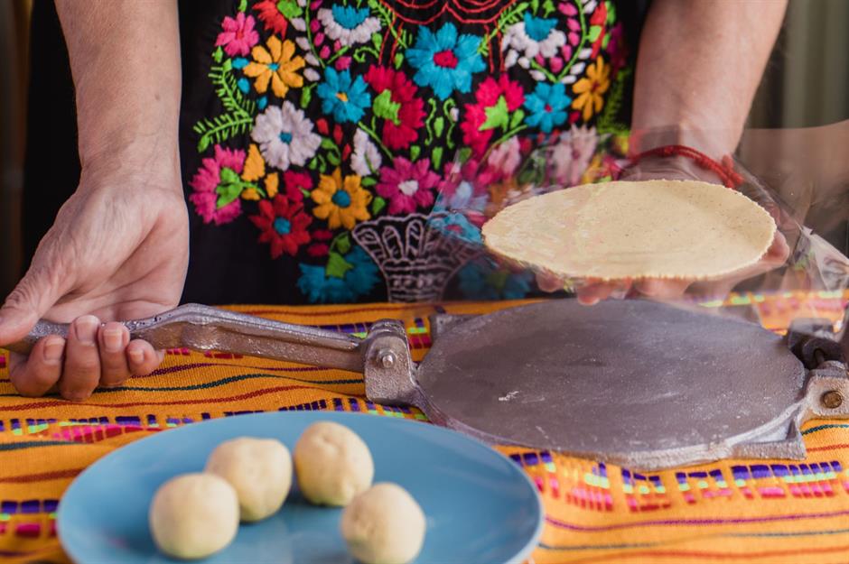 6. Tortilla press, Mexico 