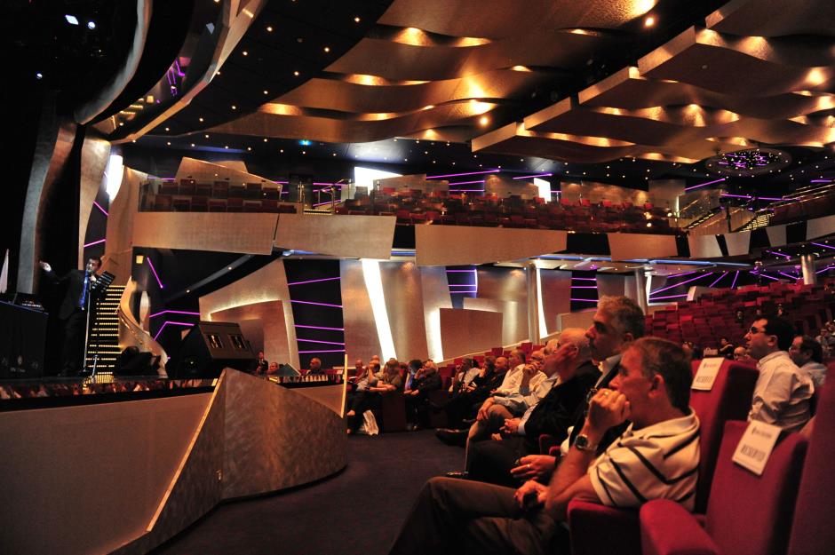 Cruise ship entertainer: up to $48,000 (£34.2k) a year
