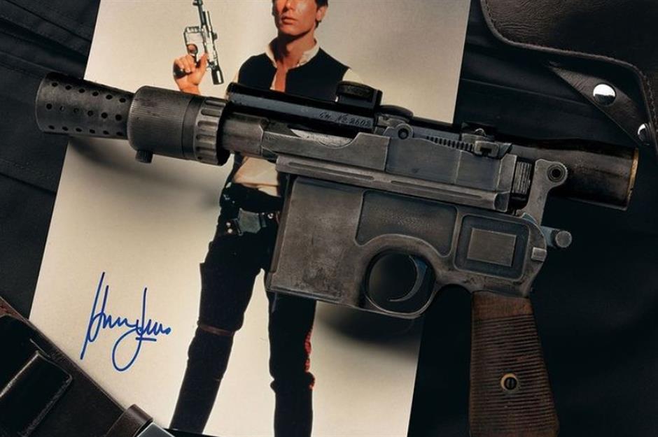 Star Wars: Episode IV A New Hope (1977) blaster gun: $1 million (£872k)