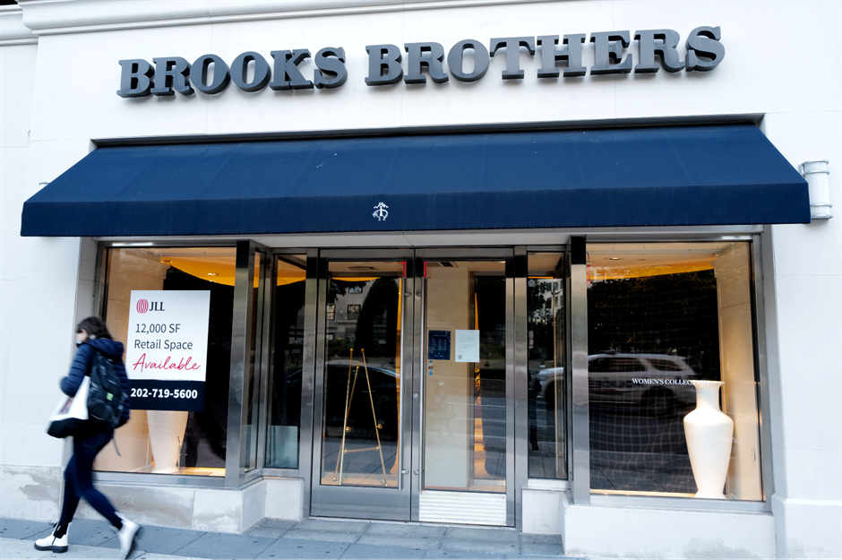 Brooks Brothers: 126 stores