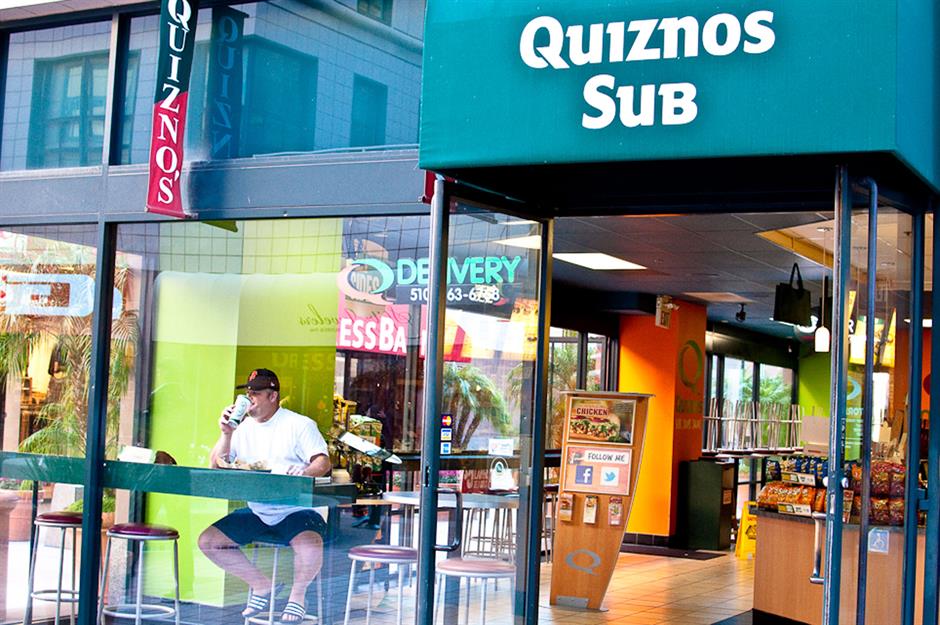 Quiznos, peak US locations: 4,700