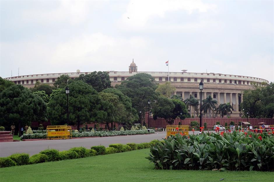 Das Meisterwerk: Parlamentsgebäude, Neu-Delhi, Indien