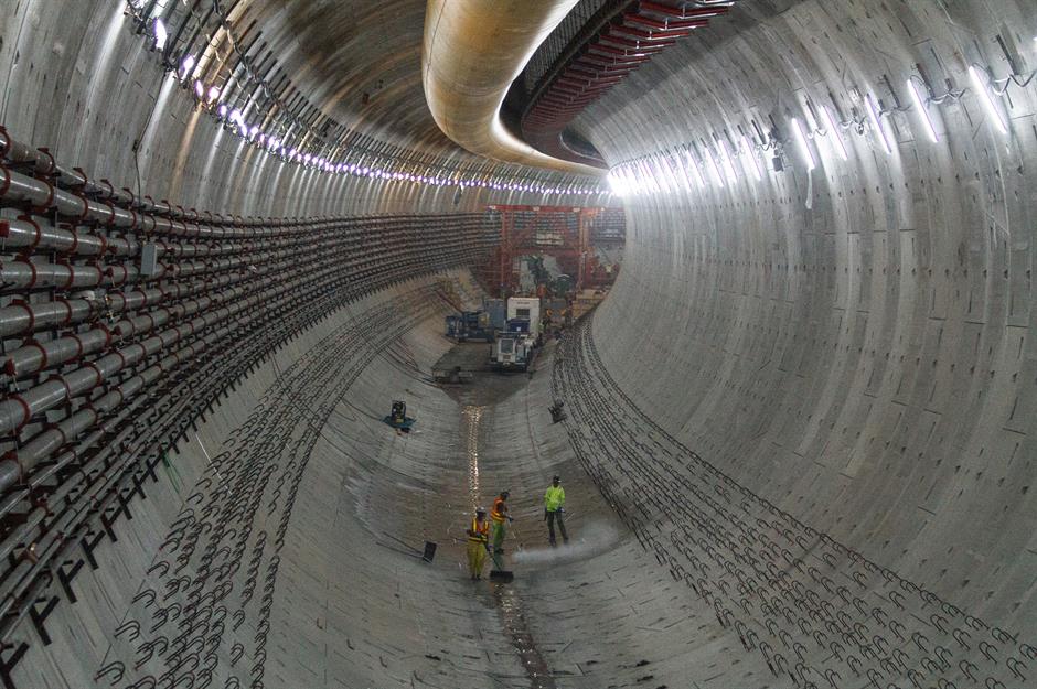 State Route 99 (SR 99) Tunnel, at least $3.4 billion (£2.5bn)