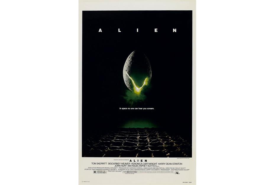 Alien (American poster, 1979): up to $600 (£400)