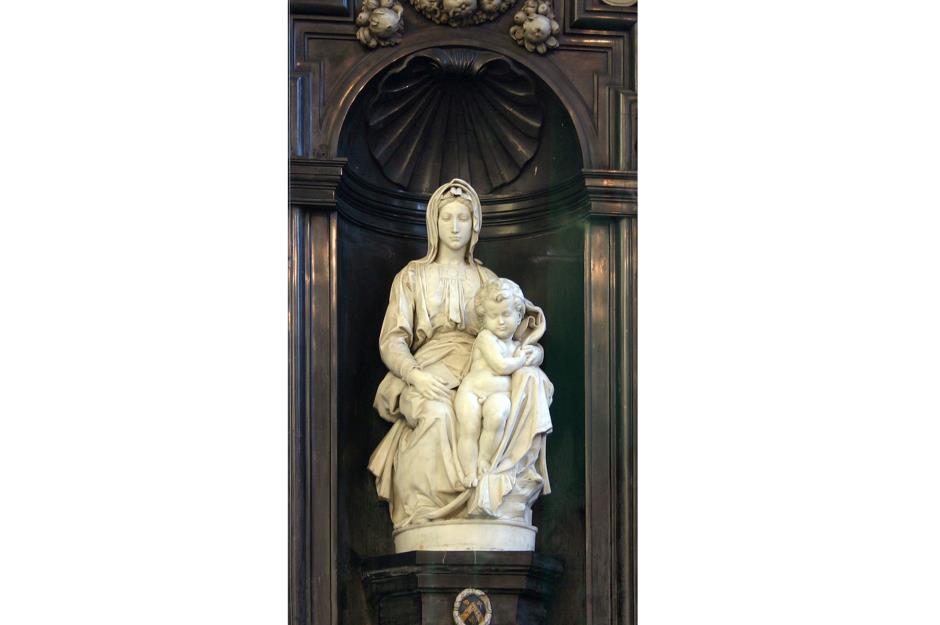 The Madonna of Bruges by Michelangelo 
