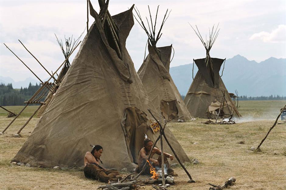 Navajo Indians Homes
