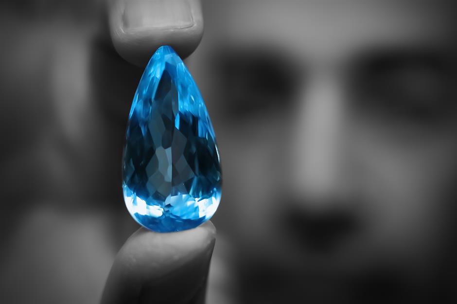 The stolen blue diamond 