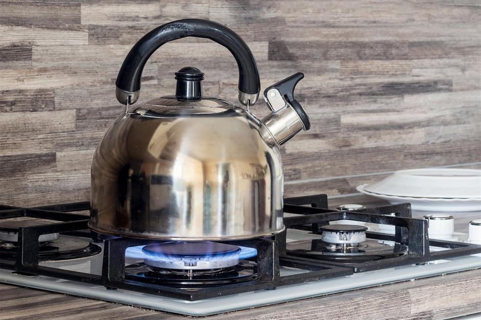 Don't overfill the kettle
