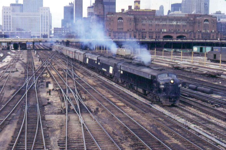 Pennsylvania & New York Central Railroads in 1968