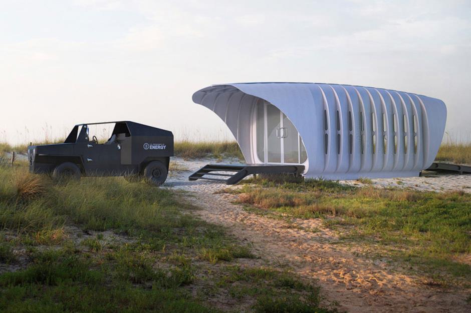 3D-printed pod 