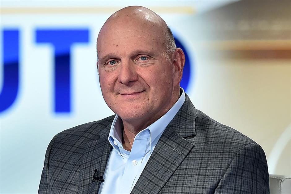 Steve Ballmer: up $32.7 billion (£23.5bn) 