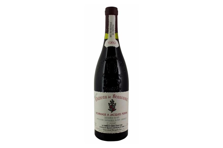 Château de Beaucastel Châteauneuf-du-Pape 1989 red wine: $230 (£177)