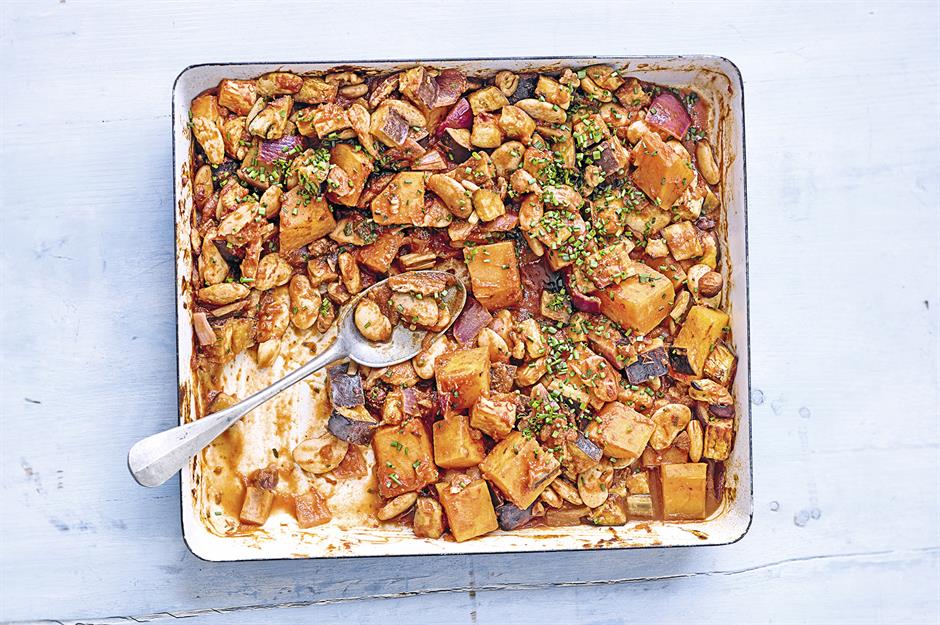 Veg & vegan: roasted spicy squash
