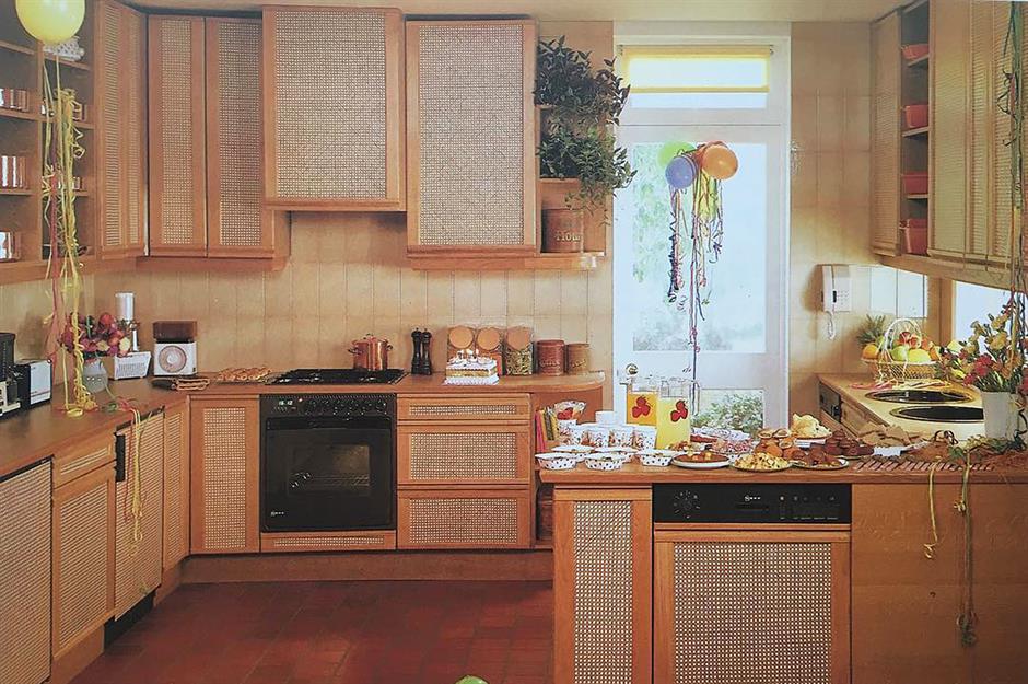 B8ff84ba 7d6e 4bd2 Bfdf Fac6c2617989 Rattan Kitchen Cupboards 80s Interior Instagram 