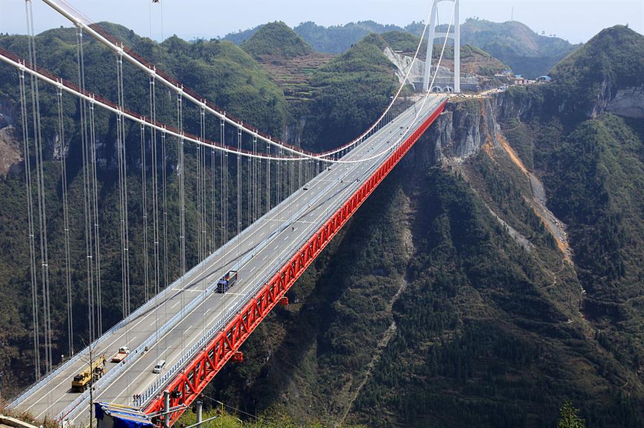 Aizhai Suspension Bridge, China
