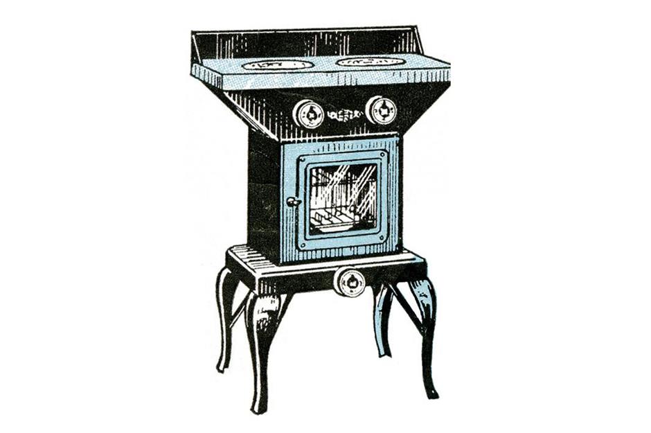 Electric oven (1882)