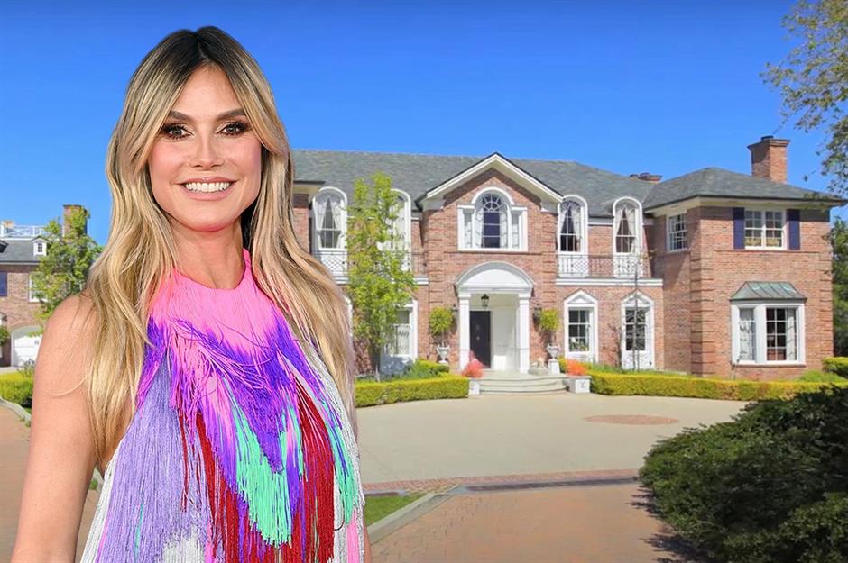 Fotos aus den Nobelimmobilien des Supermodels
