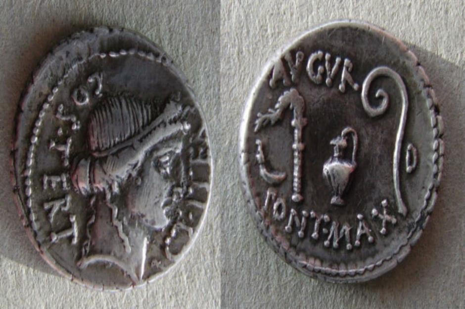 Julius Caesar Silver Coin - worth £495