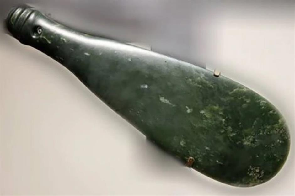 The Maori greenstone cleaver worth $38,000 (£29.5k)