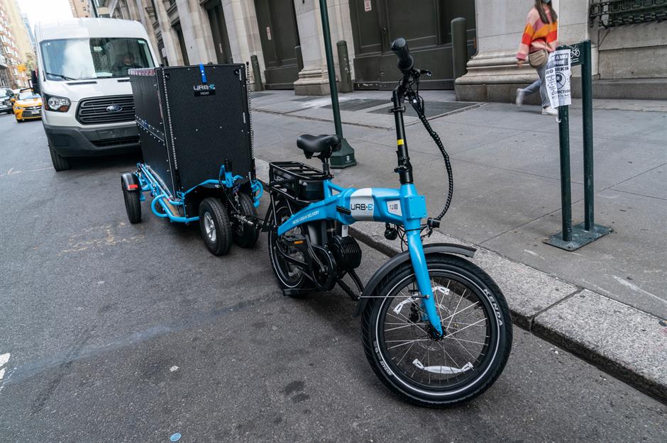 3. E-cargo bike deliveries in London
