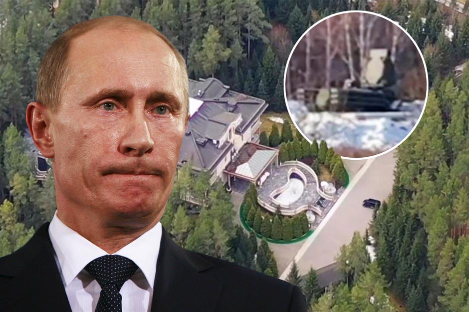 Inside the luxury forest fortress Putin retreats to in times of trouble