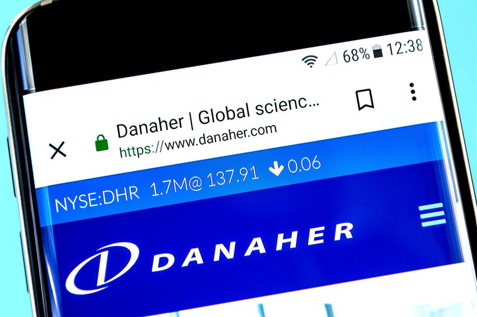 DC: Danaher, valued at $145.7 billion (£111.5bn)