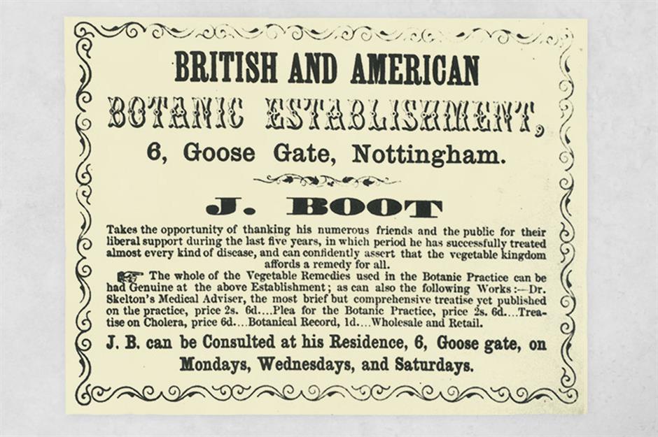 Boots originated as a modest herbalist store